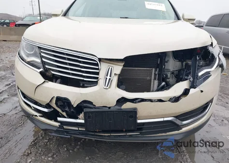 2018 Lincoln Mkx Reserve z USA, uszkodzony, nr VIN 2LMPJ8LRXJBL42348